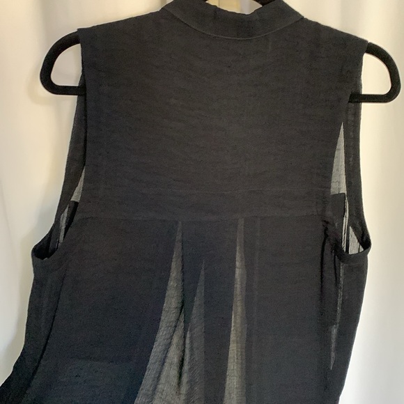 Helmut Lang overlay top with high side slits - Picture 6 of 6